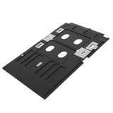 Reusable Card Printer Tray Black 1Pcs 9.6X5.9X0.04In - Close-Up Angle