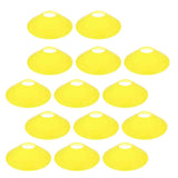 Worgeous 14 Pcs Disc Agile Soccer Cones Training Equipment Child Yellow