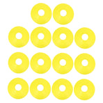 Worgeous 14 Pcs Disc Agile Soccer Cones Training Equipment Child Yellow