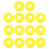 Worgeous 14 Pcs Disc Agile Soccer Cones Training Equipment Child Yellow