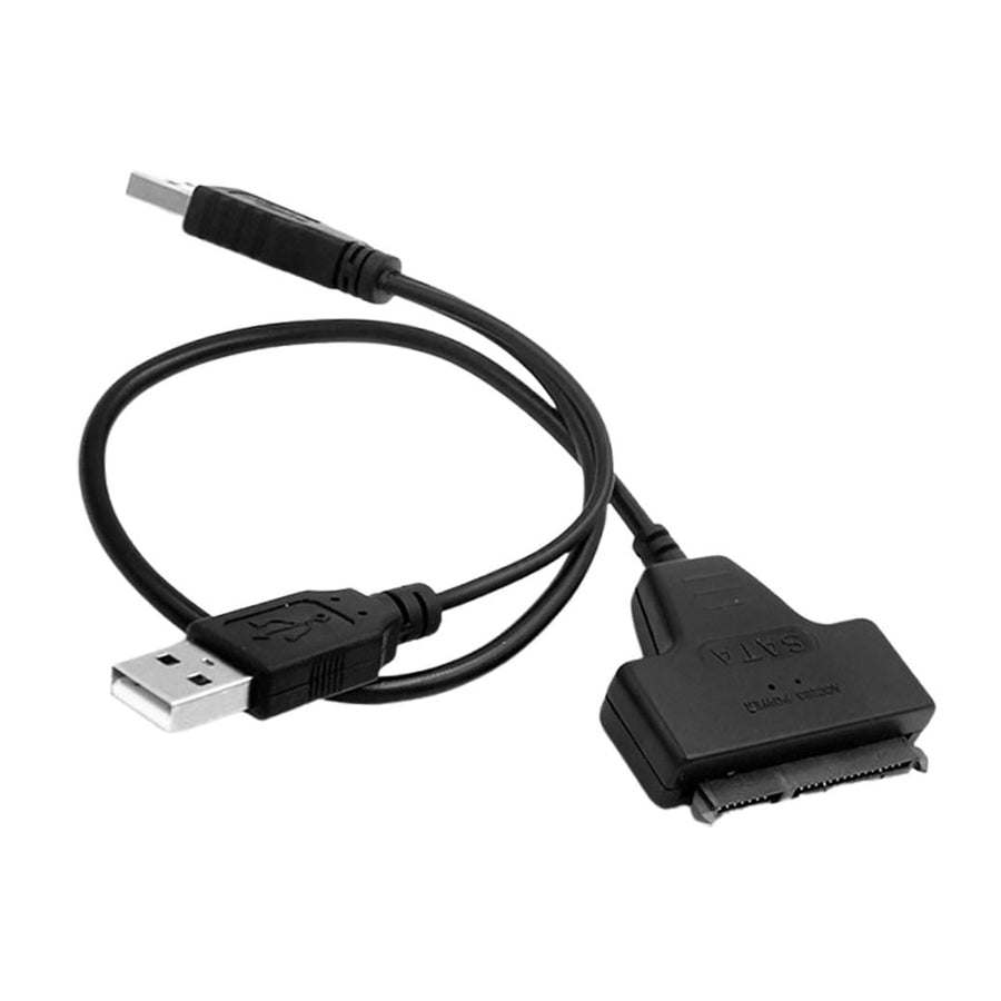 USB Data Cable to USB Easy Drive Cable Black 1Pack