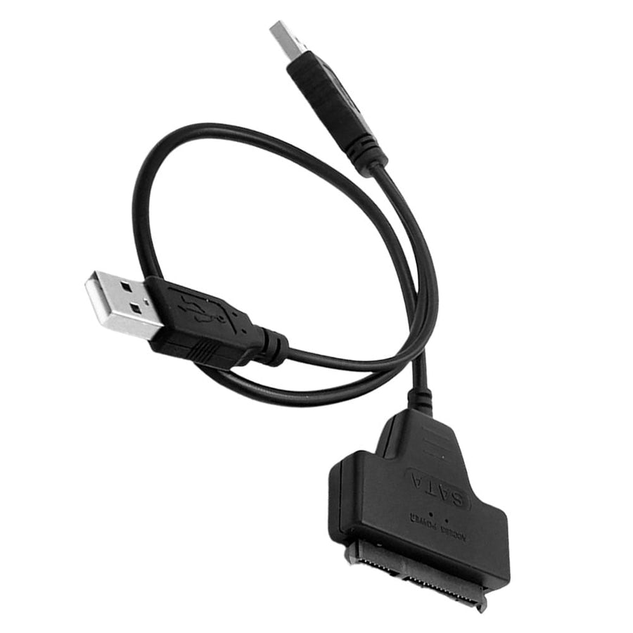 USB Data Cable to USB Easy Drive Cable Black 1Pack