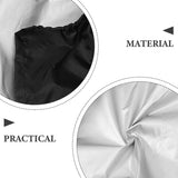 Tire Cover Maintenance Shield 2Pcs 75.00X60.00X0.10In - Side View