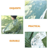 Worgeous 3 Pcs Camping Foldable Sleeping Emergency Blanket Outdoor Travel