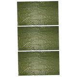 Worgeous 3 Pcs Camping Foldable Sleeping Emergency Blanket Outdoor Travel