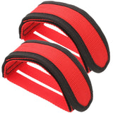 Adjustable Bike Pedals Straps for Cycling Foot Type 2Pcs - Low Angle