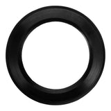 Toilet Seal Replacement Sealing Ring Black 1Pcs Easy Installation - 45-Degree Angle