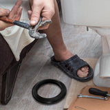 Toilet Seal Replacement Sealing Ring Black 1Pcs Easy Installation