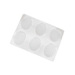 Skin-Friendly Heel Pads Gel 18Pcs Transparent Round Heel Protector Cushions for Men Women