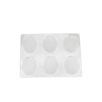 Skin-Friendly Heel Pads Gel 18Pcs Transparent Round Heel Protector Cushions for Men Women
