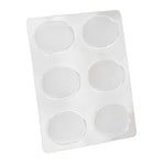 Skin-Friendly Heel Pads Gel 18Pcs Transparent Round Heel Protector Cushions for Men Women