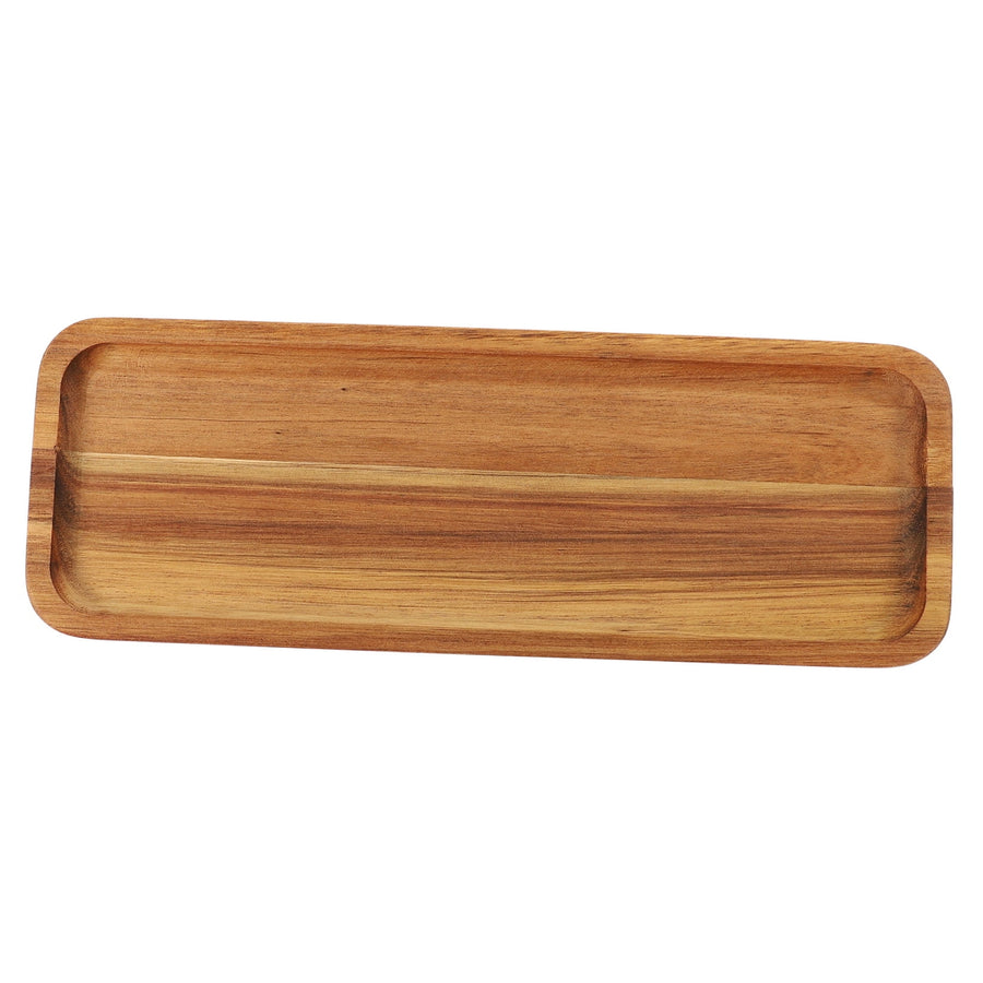 Food Serving Trays Wood Light Brown 1Pack