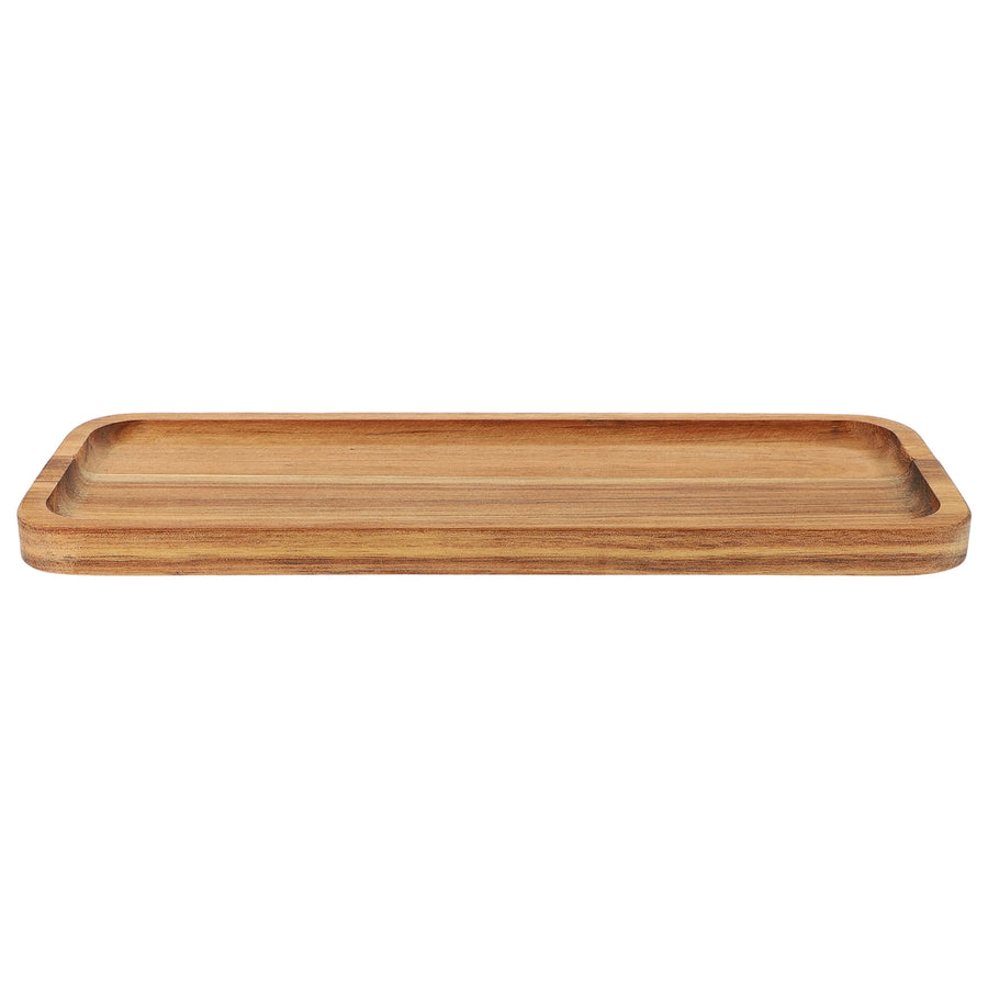 Food Serving Trays Wood Light Brown 1Pack