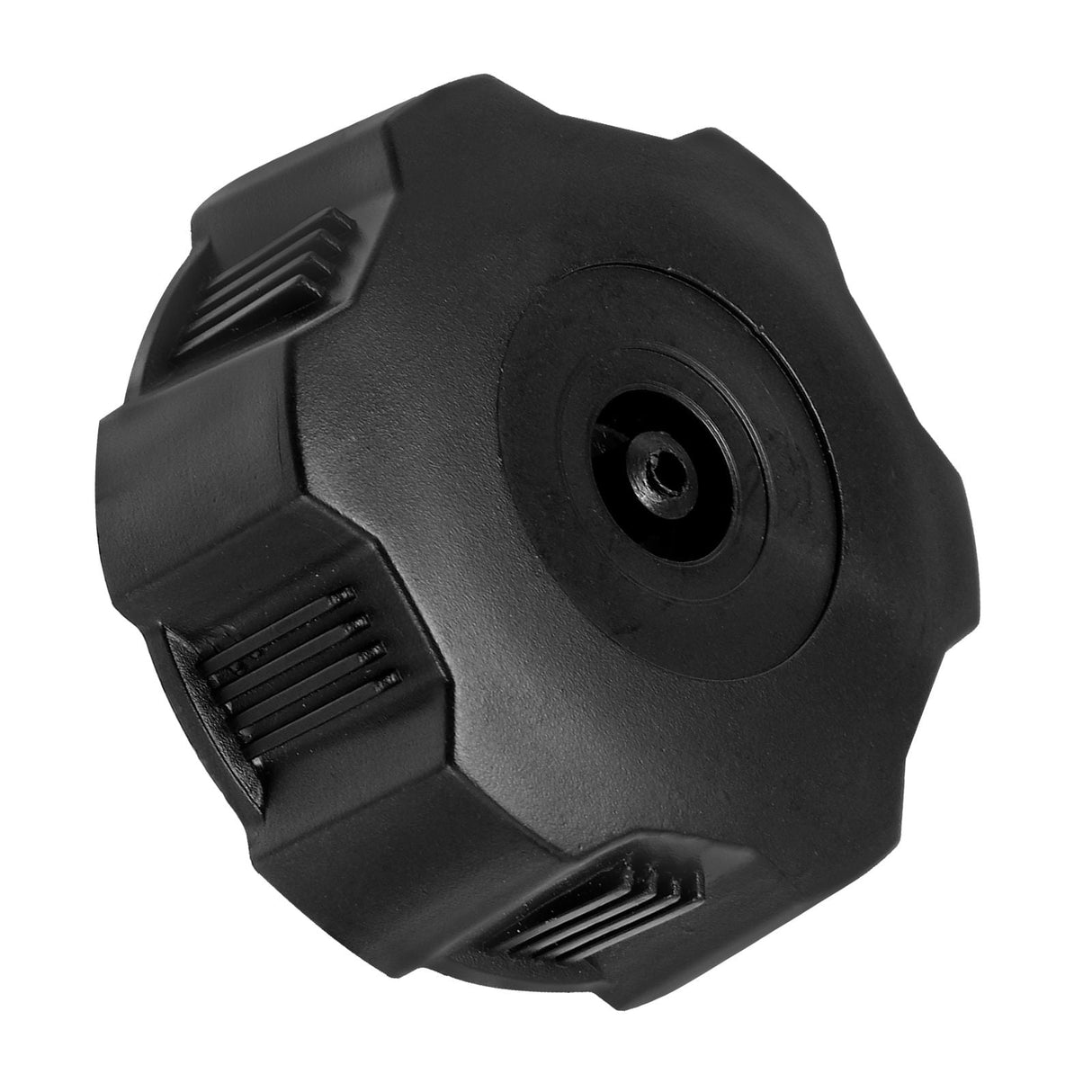 Universal Motorcycle Gas Tank Cap Black 1Pack 2.4X2.4X0.75In