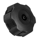 Universal Motorcycle Gas Tank Cap Black 1Pack 2.4X2.4X0.75In - Close-Up Angle