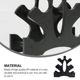 1Pc Dumbbell Bracket Practical Dumbbell Display Rack Dumbbell Storage Stand - Low Angle