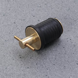 Scupper Plugs For Kayak 1Pcs Round Rubber Boat Drain Bung Black 5x3.5x3cm Sealing