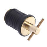 Scupper Plugs For Kayak 1Pcs Round Rubber Boat Drain Bung Black 5x3.5x3cm Sealing
