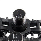 1 Pair of Pedals Anti-slip Plastic Grain Large Treadle Universal Road Bike Pedals