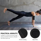 Arm Bands For Workout Simple Rubber 2Set - Side View