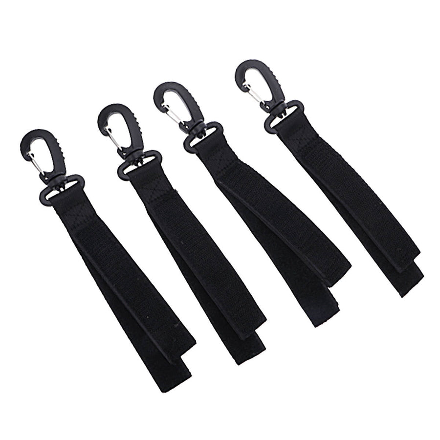 Plastic Hanging Hooks for Tent and Kayak 6.5 x 1.2 x 0.2in
