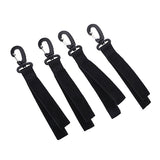 Plastic Hanging Hooks for Tent and Kayak 6.5 x 1.2 x 0.2in