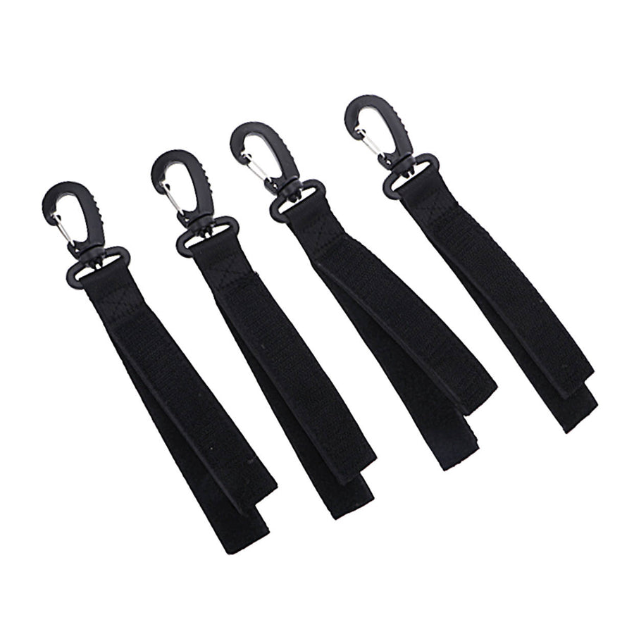 Plastic Hanging Hooks for Tent and Kayak 6.5 x 1.2 x 0.2in