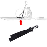 Plastic Hanging Hooks for Tent and Kayak 6.5 x 1.2 x 0.2in