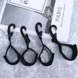 Plastic Hanging Hooks for Tent and Kayak 6.5 x 1.2 x 0.2in