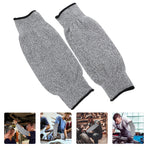 Gardening Sleeves Arm Protection Cut Resistant Sleeves Grey 1 Pair