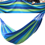 Hammocks for Adults Canvas Blue 1Set 110x31in