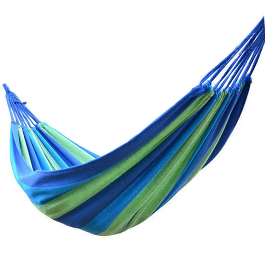 Hammocks for Adults Canvas Blue 1Set 110x31in
