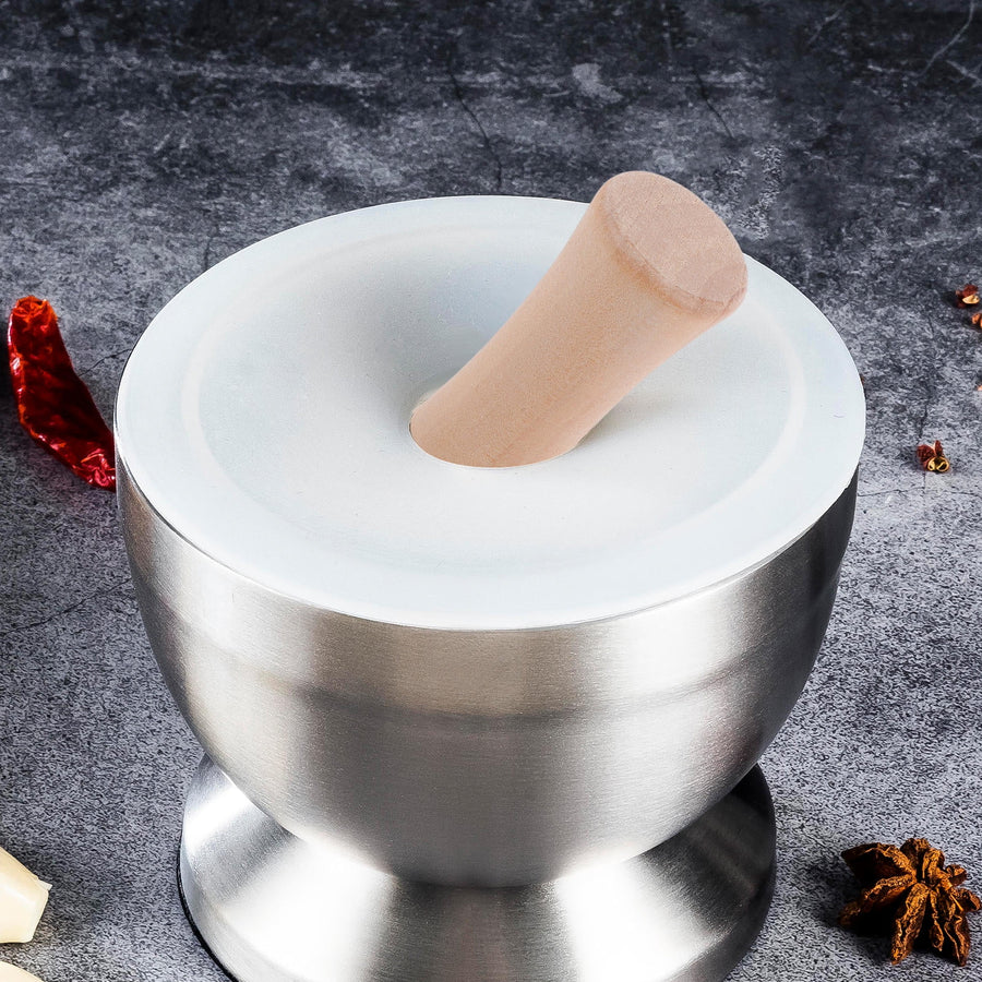 2Pcs Wooden For Cooking And Garlic Mashing Home Cooks