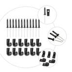 Kayak J Hooks with Rivits 12 x Rivets Lightweight Portable for Canoeing