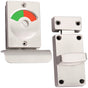 Restroom Stall Door Lock with Indicator 1 Set for Bathrooms and Public Restrooms