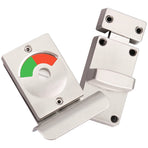 Restroom Stall Door Lock with Indicator 1 Set for Bathrooms and Public Restrooms