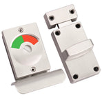 Restroom Stall Door Lock with Indicator 1 Set for Bathrooms and Public Restrooms