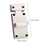Restroom Stall Door Lock with Indicator 1 Set for Bathrooms and Public Restrooms