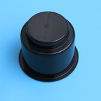 1Pack Black Hard Plastic Cup Drink Holder for Car and Marine Boat 1Pack