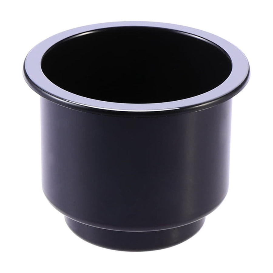 1Pack Black Hard Plastic Cup Drink Holder for Car and Marine Boat 1Pack