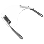 1Pcs Scooter Windshield Universal Transparent Rectangular Abs For Outdoor Riding 10.2*8.9*0.4In