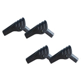 SWETRACE 4Pcs Parts for Camping Tent Stability Enhancement 3.14X0.79X0.59in - Top-Down View