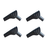 SWETRACE 4Pcs Parts for Camping Tent Stability Enhancement 3.14X0.79X0.59in - 45-Degree Angle