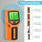 1Pcs Orange ABS Wall Stud Detector for Detecting Electrical Wires in Walls with Internal Sensor Technology