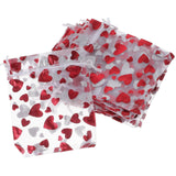 25Pcs Small Goodie Bags for Valentine's Day and Wedding Treats