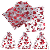 25Pcs Small Goodie Bags for Valentine's Day and Wedding Treats - 45-Degree Angle