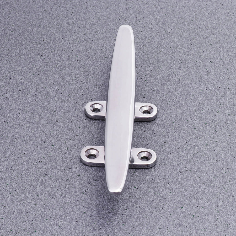 1Set Marine Grade Stainless Steel Boat Cleat for Boating 8 Inches