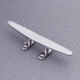 1Set Marine Grade Stainless Steel Boat Cleat for Boating 8 Inches