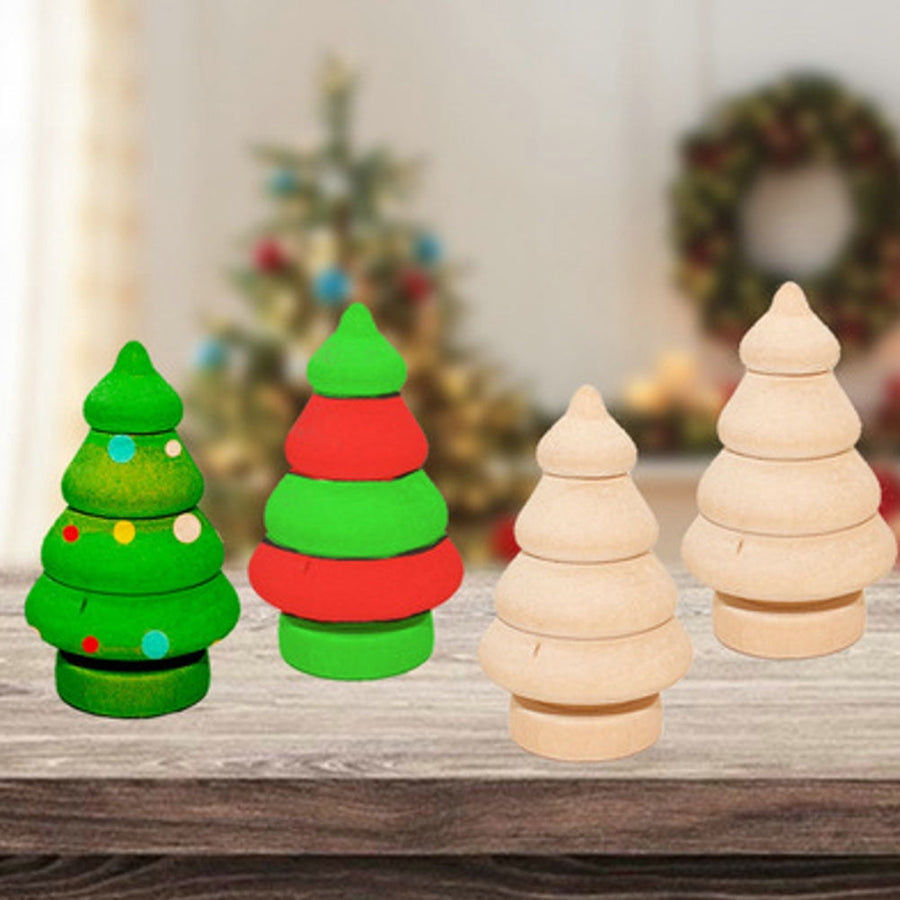 20Pcs Diy Wooden Dolls Craft Mini Ornaments Light Yellow Snowman Figurines Miniature For Children