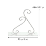 Outdoor Hanging Bracket Flower Basket Hanging Hook Iron 1 Piece